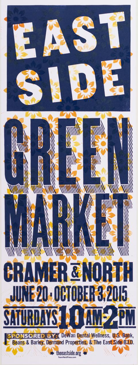 Poster and Banner Design for East Side Green Market